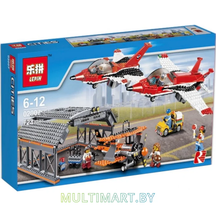 Конструктор Lepin 02007 Авиашоу (723 детали)